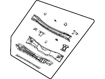 Mopar 5076102AN Panel-COWL