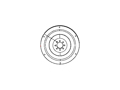 Mopar 53022318AA Flywheel