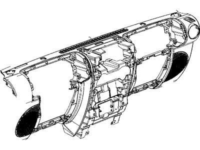Mopar 1FQ511J8AA Panel-Instrument