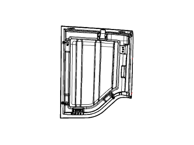 Mopar 1PH98RXFAC Panel-TARGA Top