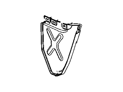 Mopar 55359515AB Shield-Splash