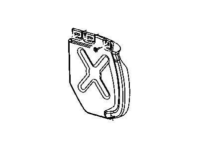 Mopar 55359518AB Shield-Splash