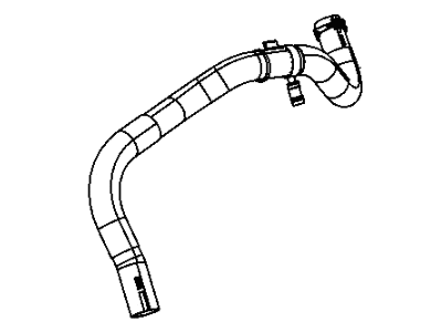 2011 Dodge Journey Radiator Hose - 5058881AB
