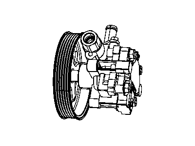 Mopar R5151016AD Power Steering Pump