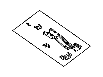 Mopar 55256770AD CROSSMEMBER-Floor Pan