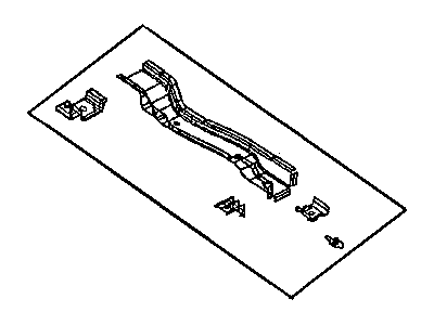 Mopar 55256771AD CROSSMEMBER-Floor Pan