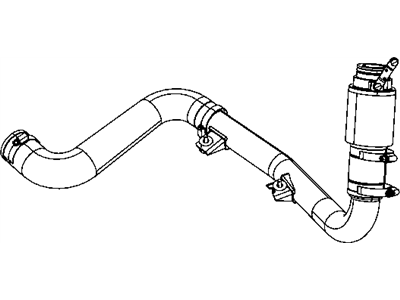 Mopar 4891554AB Hose-INTERCOOLER Inlet