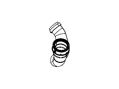 Mopar 4891464AC Hose-INTERCOOLER Outlet