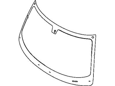 Mopar 5137617AC Windshield-Shipping Assembly - 25 Lite