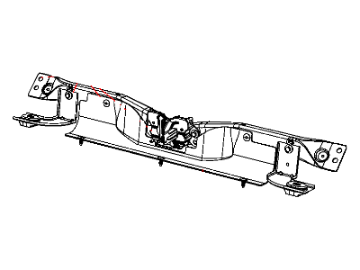 Mopar 5115244AD CROSSMEMBER-Radiator Closure Panel