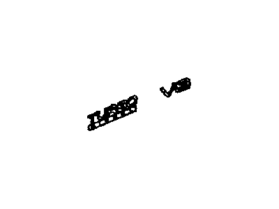 Mopar 55155994AA Nameplate