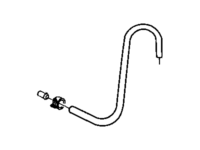 2002 Dodge Durango Brake Booster Vacuum Hose - 52010382AC