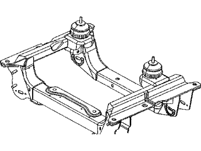 Mopar 52129011AC INSULATOR-Engine Mount