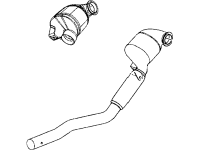 Jeep Patriot Catalytic Converter - 5105452AC