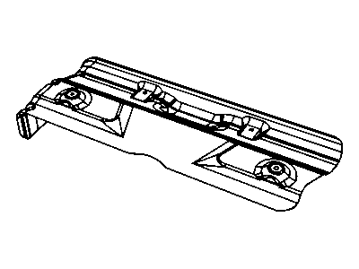 Mopar 4673702AB Shield-Floor Pan