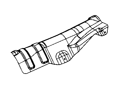 Mopar 4673701AB Shield-Floor Pan