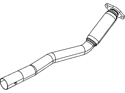 Mopar 5105815AA Front Exhaust Pipe