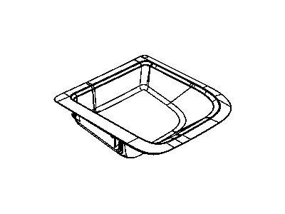 Mopar 1JX21DX9AA BOX/BIN-Floor Console