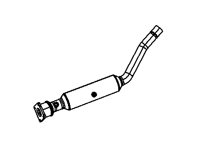 Mopar 5006550AB Front Exhaust Pipe