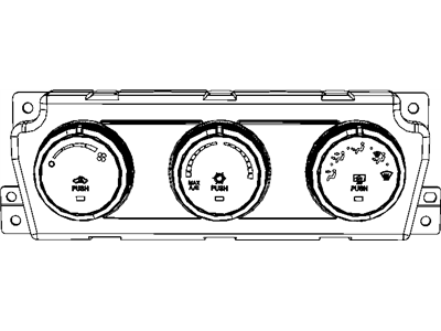 Mopar 55056826AE Air Conditioner And Heater Control