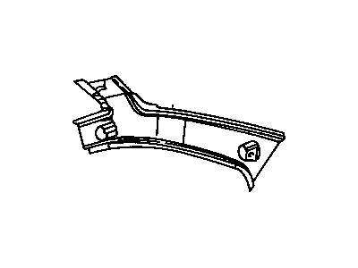 Mopar 4655347 Panel Quarter Inner