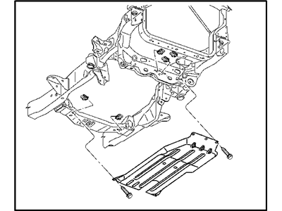 Mopar 82205936 Plate Pkg-SKID - Front