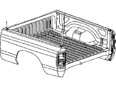 Mopar 5127204AA Box-Pickup