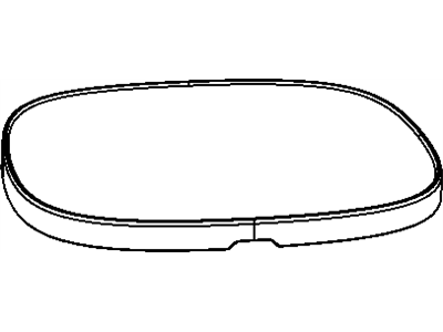 Mopar 1EK23ES3AA Table Top-3RD Row Tray Table