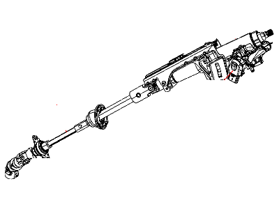 Jeep Liberty Steering Column - 5057349AI