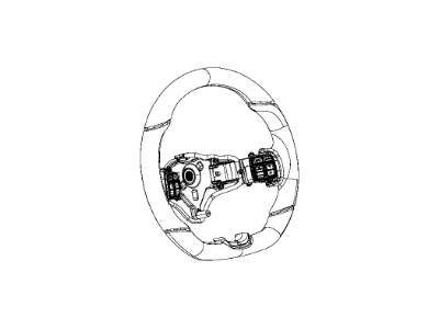 2015 Dodge Viper Steering Wheel - 5NP57HL1AA