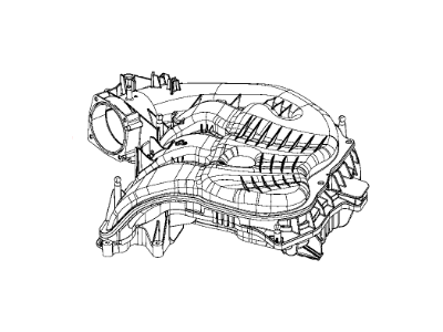 Chrysler 200 Intake Manifold - 68240667AA