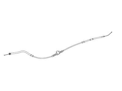 2015 Ram ProMaster City Parking Brake Cable - 68273027AA