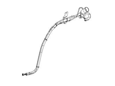 2021 Dodge Durango Fuel Filler Neck - 68377770AB