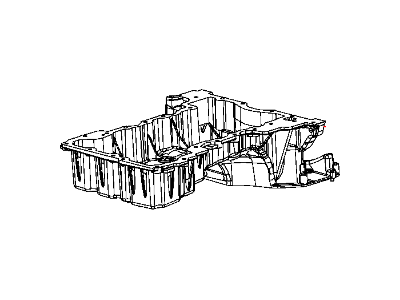 Jeep Grand Cherokee Oil Pan - 68147557AA