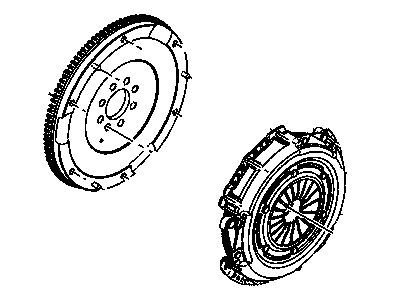 Mopar 5062150AE CLTCH Kit-Pressure Plate And Disc