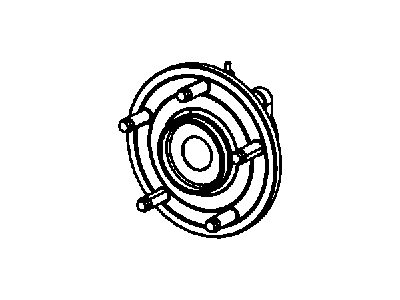 Mopar 4721762AF Brake Hub And Bearing