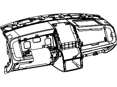 Mopar 1MQ64XDVAA Panel-Instrument Panel