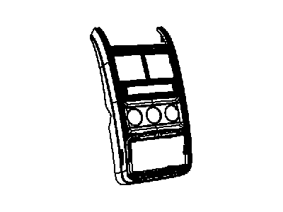 Mopar 1MU05DK7AA BEZE-Instrument Panel