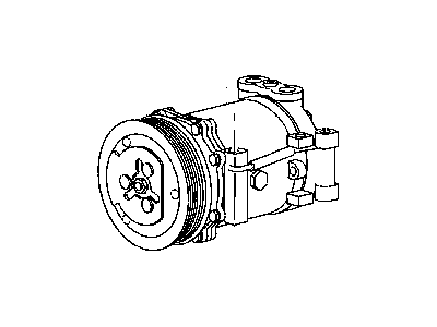 2002 Dodge Dakota A/C Compressor - 55056094AA