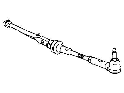 Mopar 4709309 Rod-Toe Link