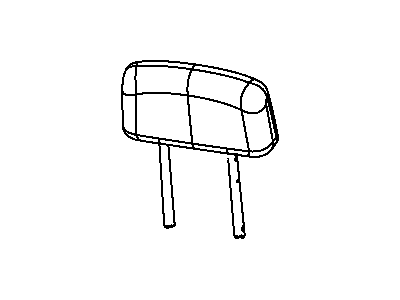 Mopar 5NA76XDBAA HEADREST-Rear