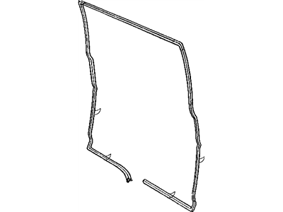 Mopar 55359222AA WEATHERSTRIP-Rear Cargo Door