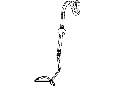 Mopar 52124655AB Hose-Power Steering Return