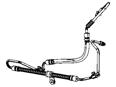 Jeep Grand Cherokee Power Steering Hose - 5154470AD