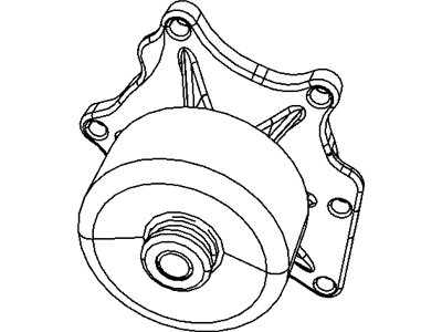 Mopar 5037730AA Engine Water Pump