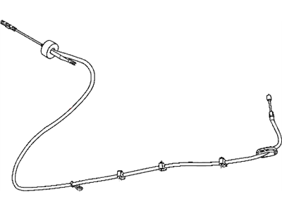 Mopar 4779544AB Cable-Parking Brake