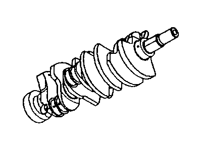 2005 Dodge Dakota Crankshaft - 53021407AB