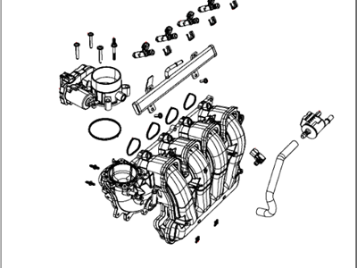 Dodge Dart Intake Manifold - 5047441AI