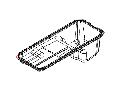 2013 Ram 3500 Oil Pan - 68210081AA