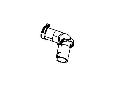 Mopar 55038160AE Hose-Radiator Inlet